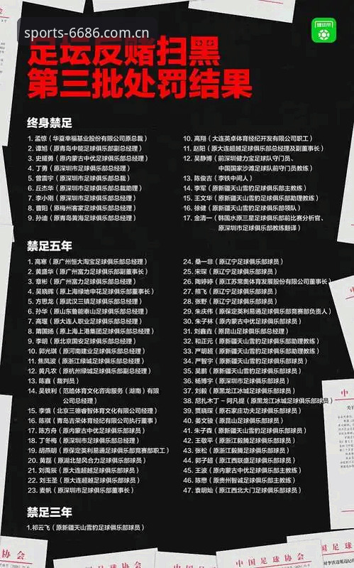 资深用户分享：从足协第三批禁足名单看中国足球生态的深度变革